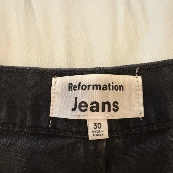 Reformation Cynthia High Rise Straight Jeans - Picture 5 of 5